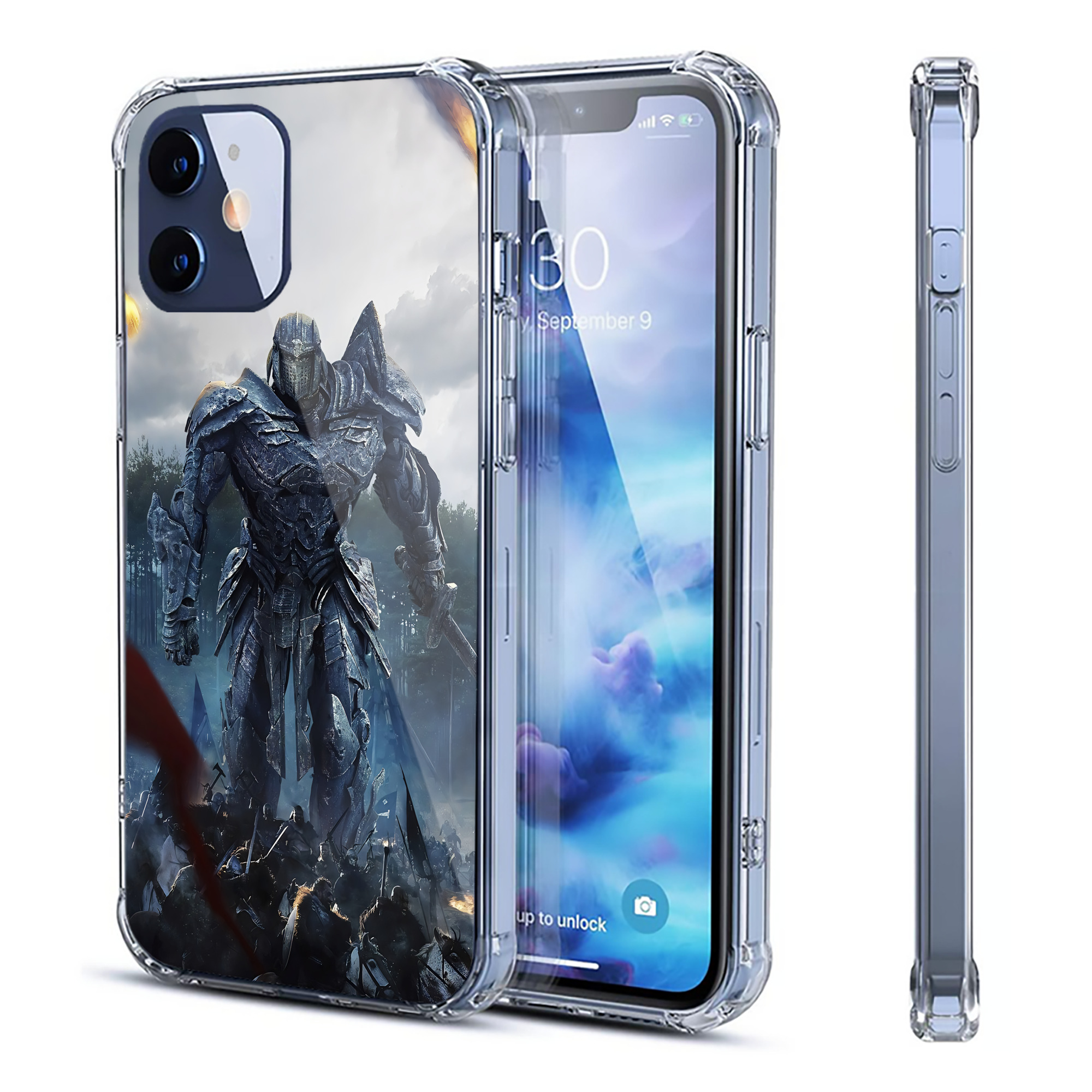 （画像用） Transformers トランスフォーマー 【iPhone 12シリーズ対応】透明スマホケース（クリアソフトケース）